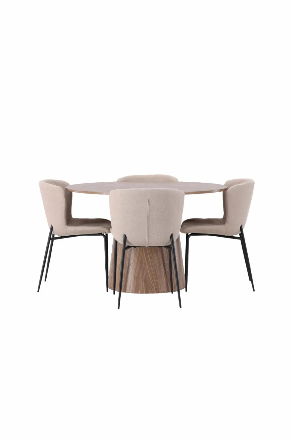 Venture Home Spisegruppe Lanzo med 4 stole Modesto