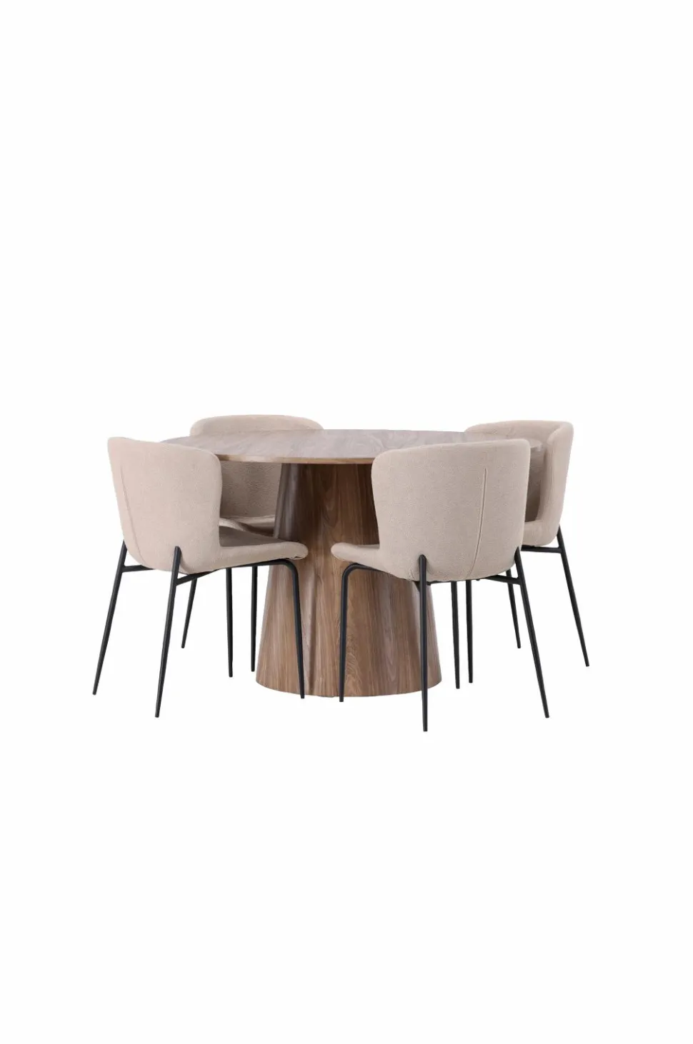 Venture Home Spisegruppe Lanzo med 4 stole Modesto