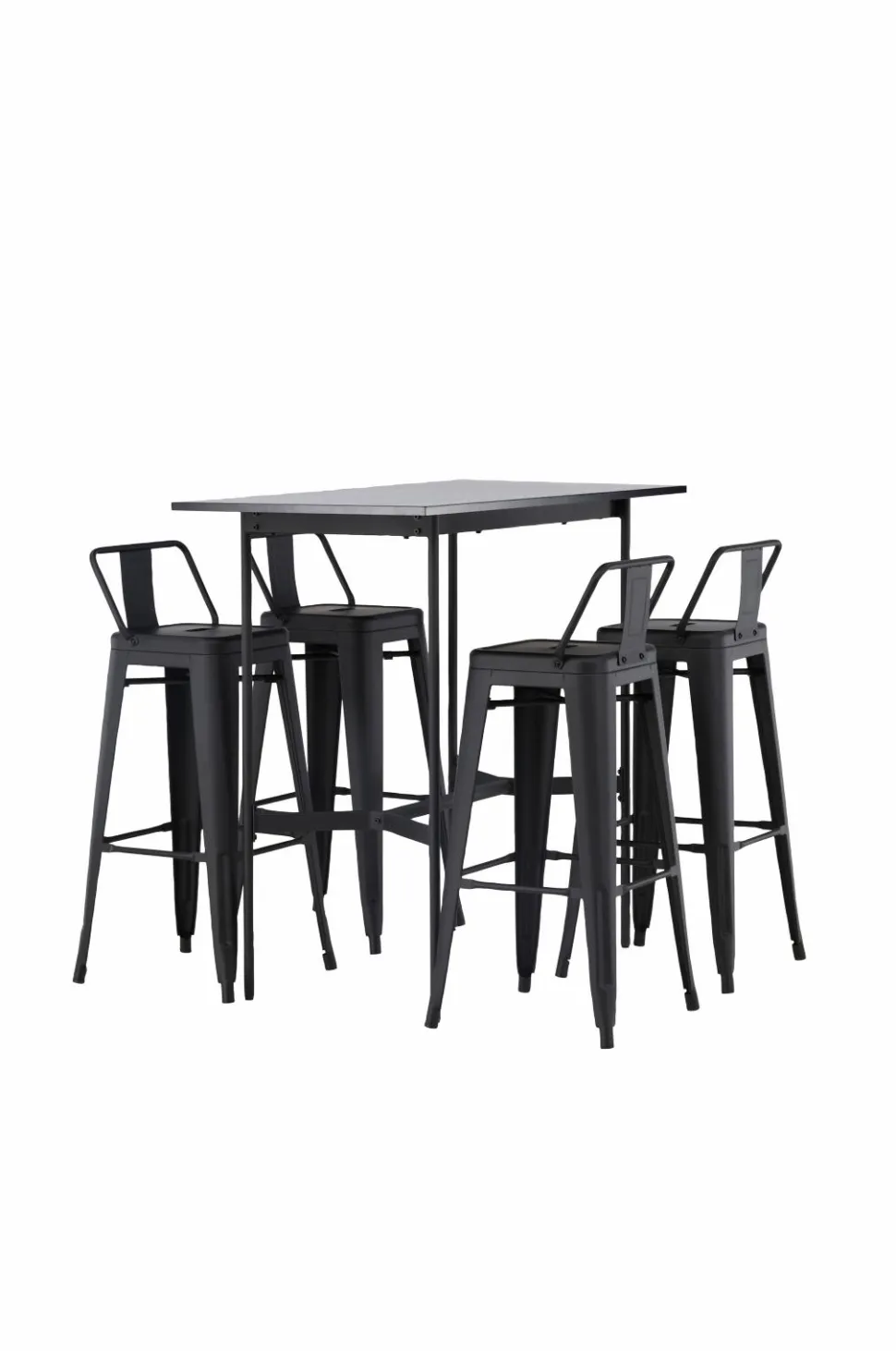 Venture Home Spisegruppe Rax med 4 stole Tempe