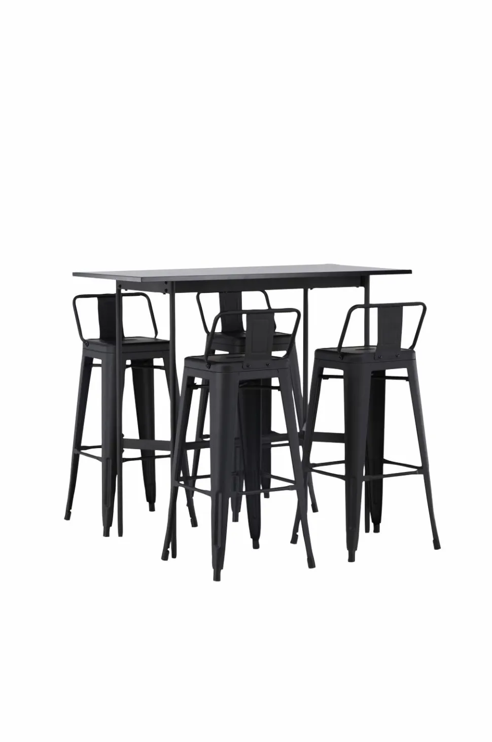 Venture Home Spisegruppe Rax med 4 stole Tempe