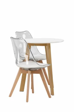 Venture Home Spisegruppe Leonora med 2 stk. stole Edvin