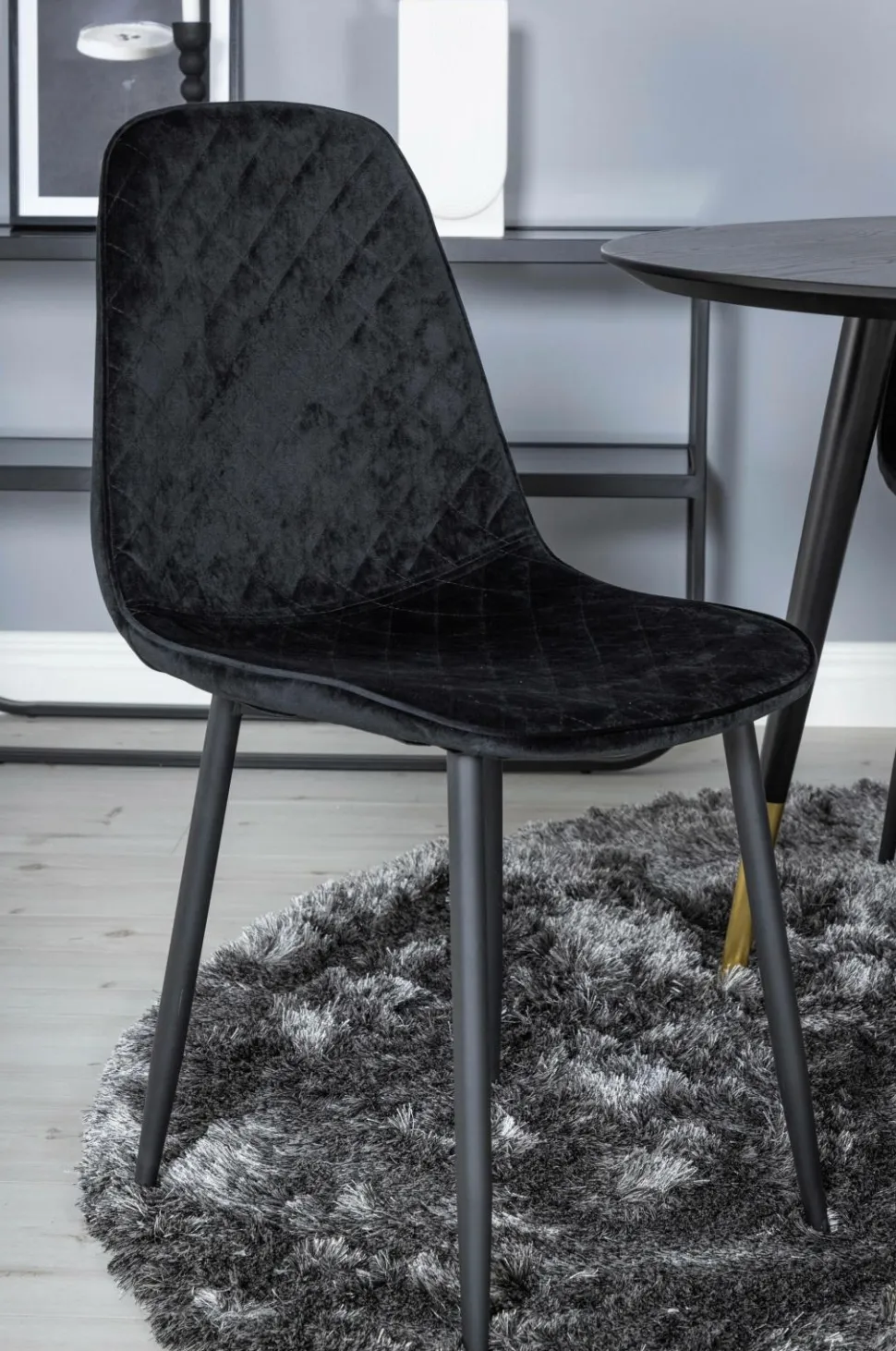 Venture Home Spisegruppe Dipp med 4 stk. stole Polar