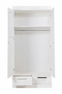 WOOOD Garderobe Connect m struktur, H195xB94xD53